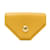 Hermès Monedero de cuero Epsom amarillo Hermes LE 24  ref.1508511