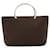 Chanel Dark Brown Handbag Tote Elastane  ref.1508551