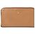 Prada Saffiano Metall Bi-Fold Geldbörse Braun