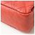 Borsa a spalla in pelle caviar rossa Chanel Rosso - vista 8