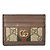 Tarjetero Gucci Ophidia GG Supreme Castaño Beige