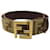 Ceinture standard en cuir de veau marron Fendi  ref.1508715