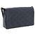 Borsa a spalla in satin Chanel Nero - vista 3