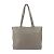 Prada 1BG203 Vitello Phoenix Leder Tote Bag Grau Braun - Ansicht 3