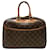 Sac à main Deauville Monogram Louis Vuitton Cuir vernis Marron Monogramme  ref.1509075