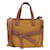 Loewe Gate Kleine Handtasche Braun Dunkelbraun Leder  ref.1509150