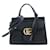 Borsa in pelle Gucci GG Marmont Nero  ref.1509183