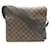 Borsa a Spalla Naviglio Donna Louis Vuitton Marrone Tela  ref.1509301