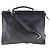 Borsa a Spalla Fendi Peekaboo Business Nero