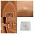 Hermès Borsa Hermes Taurillon Clemence Atlas 35 in oro D'oro - vista 10