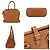 Hermès Borsa Hermes Taurillon Clemence Atlas 35 in oro D'oro - vista 3