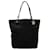 Bolso tote de lona GG de Gucci Negro Cuero Lienzo  ref.1509590