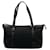 Bolso tote de lona GG de Gucci Negro Cuero Lienzo  ref.1509593