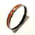Hermès Pulsera de cloisonné naranja de Hermes  - Ansicht 4