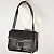 Borsa a spalla in pelle di vitello nera Salvatore Ferragamo Nero - vista 9