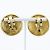 Orecchini a clip placcati in oro Chanel Coco Mark - vista 3