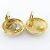 Orecchini a clip placcati in oro Chanel Coco Mark - vista 4