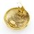 Orecchini a clip placcati in oro Chanel Coco Mark - vista 7
