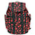 Louis Vuitton Yayoi Kusama LV × YK Christopher MM Backpack Black Red Monogram Leather  ref.1509838