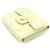Chanel Lemon Yellow Caviar Leder Dreifach-Brieftasche Golden - Ansicht 4
