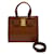 Salvatore Ferragamo Vara Ribbon Calf Leather Handbag Brown  ref.1510110