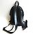 Balenciaga Schwarzer Leder B Logo Rucksack - Ansicht 2
