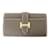 Hermès Llave Hermes Bearn en gris Etoupe Gris pardo Cuero  ref.1510275