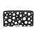 Louis Vuitton Yayoi Kusama Zippy Round Long Wallet Black White