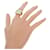 Ring Hermès Bague plaquée or Hermes Corozo Série  - vue 2