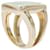 Ring Hermès Bague plaquée or Hermes Corozo Série  - vue 3