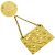 Spilla Matelassé Placcata Oro di Chanel D'oro