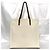 Borsa tote in tela e pelle marrone e bianca Jimmy Choo Bianco - vista 3
