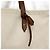 Borsa tote in tela e pelle marrone e bianca Jimmy Choo Bianco - vista 8