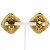 Orecchini vintage placcati in oro Chanel - vista 3