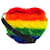 Balenciaga Heart-shaped Fur Shoulder Bag Multiple colors  ref.1510825