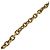 Collana da donna Chanel Coco Mark vintage placcata in oro x vetro - vista 3