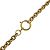 Collana da donna Chanel Coco Mark vintage placcata in oro x vetro - vista 4