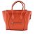 Céline Bolso de mano Celine Luggage Micro Shopper Roja - vista 10