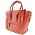 Céline Bolso de mano Celine Luggage Micro Shopper Roja - vista 2