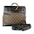 Louis Vuitton Steamer PM Shoulder Bag Brown Black Leather Patent leather Cloth  ref.1510962