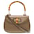 Gucci Bamboo Leather Handbag Bronze  ref.1511027