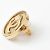 Orecchini a perno con motivo cerchio dorato Chanel D'oro - vista 3