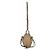 Borsa a spalla Hammock Loewe in beige - vista 2