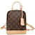 Louis Vuitton Monogram Alma Backpack Brown Plastic  ref.1511252