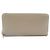 Billetera bi-fold de cuero gris Il Bisonte Castaño