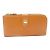 Cartera bifold de cuero marrón Il Bisonte Castaño