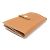 Cartera bifold de cuero marrón Il Bisonte Castaño - vista 3