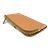 Cartera bifold de cuero marrón Il Bisonte Castaño - vista 4