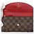 Louis Vuitton Damier Bifold Langbörse Fuschia - Ansicht 3