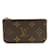 Porte-monnaie Monogram Louis Vuitton Cuir vernis Marron  ref.1511445